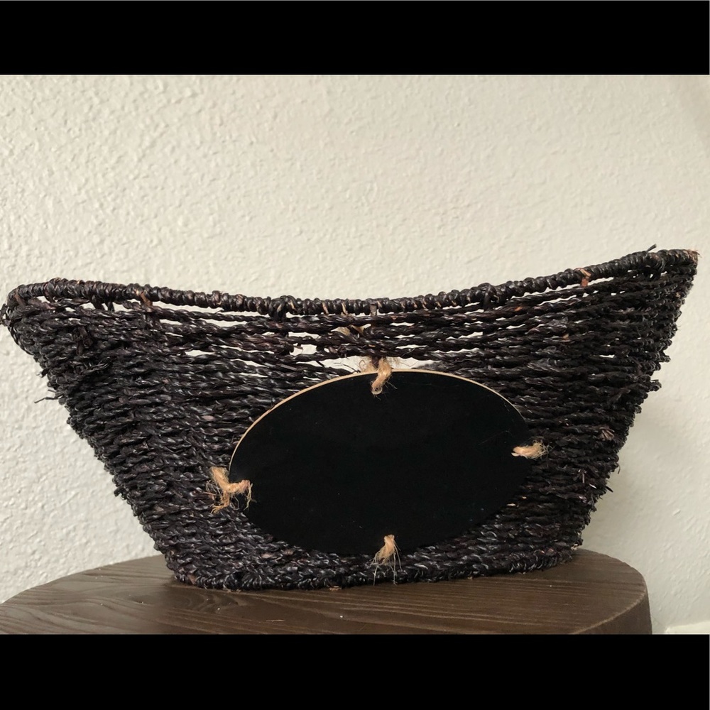 Chalkboard basket